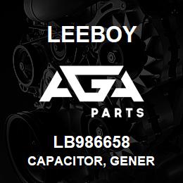 LB986658 Leeboy CAPACITOR, GENER | AGA Parts