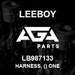 LB987133 Leeboy HARNESS, () ONE | AGA Parts