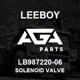 LB987220-06 Leeboy SOLENOID VALVE | AGA Parts