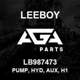 LB987473 Leeboy PUMP, HYD, AUX, H1 | AGA Parts