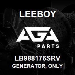 LB988176SRV Leeboy GENERATOR, ONLY | AGA Parts