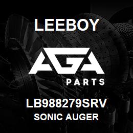 LB988279SRV Leeboy SONIC AUGER | AGA Parts