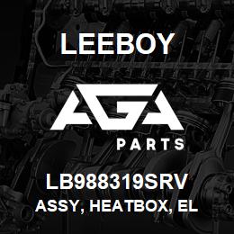 LB988319SRV Leeboy ASSY, HEATBOX, EL | AGA Parts