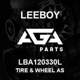 LBA120330L Leeboy TIRE & WHEEL AS | AGA Parts