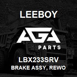LBX233SRV Leeboy BRAKE ASSY, REWO | AGA Parts