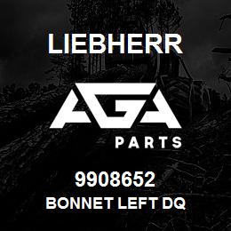 9908652 Liebherr BONNET LEFT DQ | AGA Parts