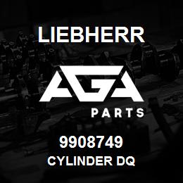 9908749 Liebherr CYLINDER DQ | AGA Parts