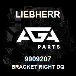 9909207 Liebherr BRACKET RIGHT DQ | AGA Parts