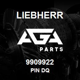 9909922 Liebherr PIN DQ | AGA Parts