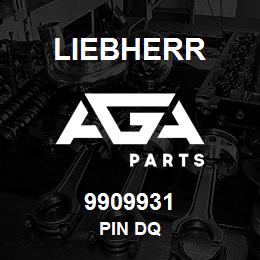 9909931 Liebherr PIN DQ | AGA Parts