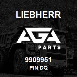 9909951 Liebherr PIN DQ | AGA Parts