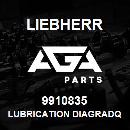 9910835 Liebherr LUBRICATION DIAGRADQ | AGA Parts