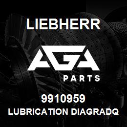 9910959 Liebherr LUBRICATION DIAGRADQ | AGA Parts