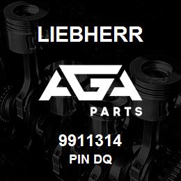 9911314 Liebherr PIN DQ | AGA Parts