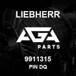 9911315 Liebherr PIN DQ | AGA Parts