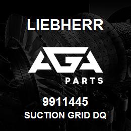 9911445 Liebherr SUCTION GRID DQ | AGA Parts