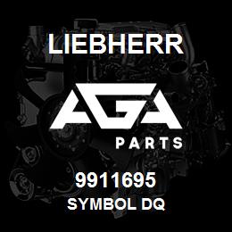 9911695 Liebherr SYMBOL DQ | AGA Parts