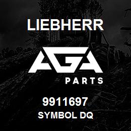 9911697 Liebherr SYMBOL DQ | AGA Parts