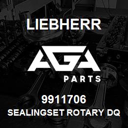 9911706 Liebherr SEALINGSET ROTARY DQ | AGA Parts