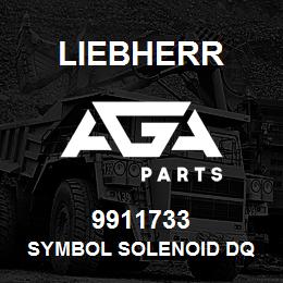 9911733 Liebherr SYMBOL SOLENOID DQ | AGA Parts