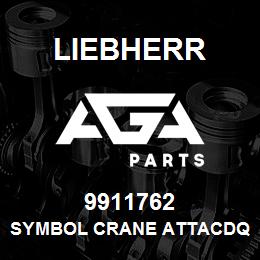 9911762 Liebherr SYMBOL CRANE ATTACDQ | AGA Parts