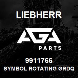 9911766 Liebherr SYMBOL ROTATING GRDQ | AGA Parts