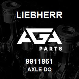 9911861 Liebherr AXLE DQ | AGA Parts