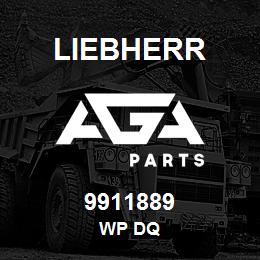 9911889 Liebherr WP DQ | AGA Parts