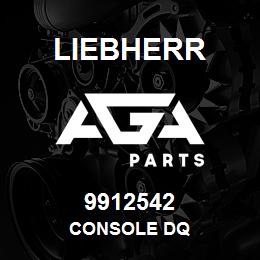 9912542 Liebherr CONSOLE DQ | AGA Parts