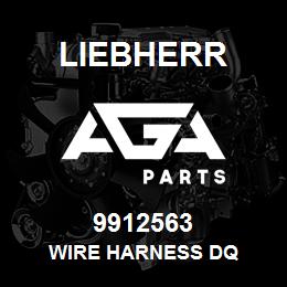 9912563 Liebherr WIRE HARNESS DQ | AGA Parts