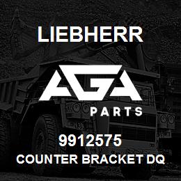 9912575 Liebherr COUNTER BRACKET DQ | AGA Parts