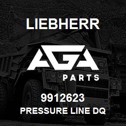 9912623 Liebherr PRESSURE LINE DQ | AGA Parts