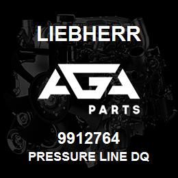 9912764 Liebherr PRESSURE LINE DQ | AGA Parts