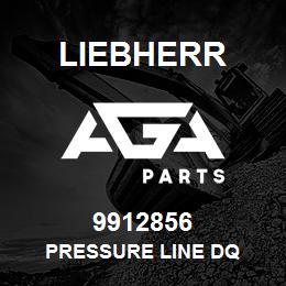 9912856 Liebherr PRESSURE LINE DQ | AGA Parts