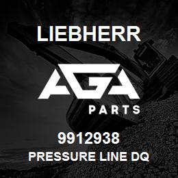 9912938 Liebherr PRESSURE LINE DQ | AGA Parts