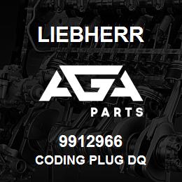 9912966 Liebherr CODING PLUG DQ | AGA Parts