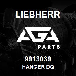 9913039 Liebherr HANGER DQ | AGA Parts