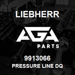 9913066 Liebherr PRESSURE LINE DQ | AGA Parts