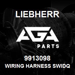 9913098 Liebherr WIRING HARNESS SWIDQ | AGA Parts