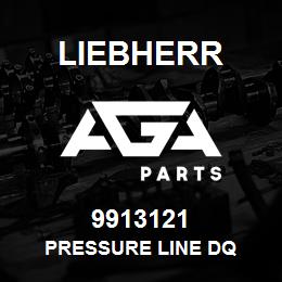 9913121 Liebherr PRESSURE LINE DQ | AGA Parts