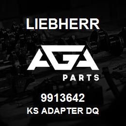 9913642 Liebherr KS ADAPTER DQ | AGA Parts