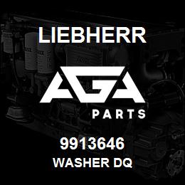 9913646 Liebherr WASHER DQ | AGA Parts