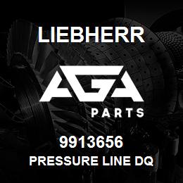 9913656 Liebherr PRESSURE LINE DQ | AGA Parts