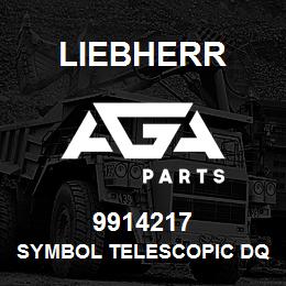 9914217 Liebherr SYMBOL TELESCOPIC DQ | AGA Parts