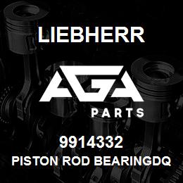 9914332 Liebherr PISTON ROD BEARINGDQ | AGA Parts