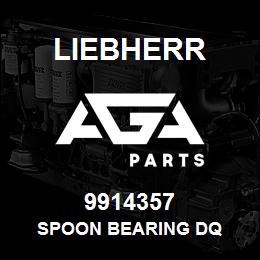 9914357 Liebherr SPOON BEARING DQ | AGA Parts