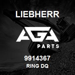 9914367 Liebherr RING DQ | AGA Parts