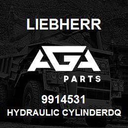 9914531 Liebherr HYDRAULIC CYLINDERDQ | AGA Parts