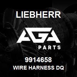 9914658 Liebherr WIRE HARNESS DQ | AGA Parts