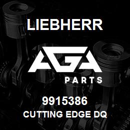 9915386 Liebherr CUTTING EDGE DQ | AGA Parts